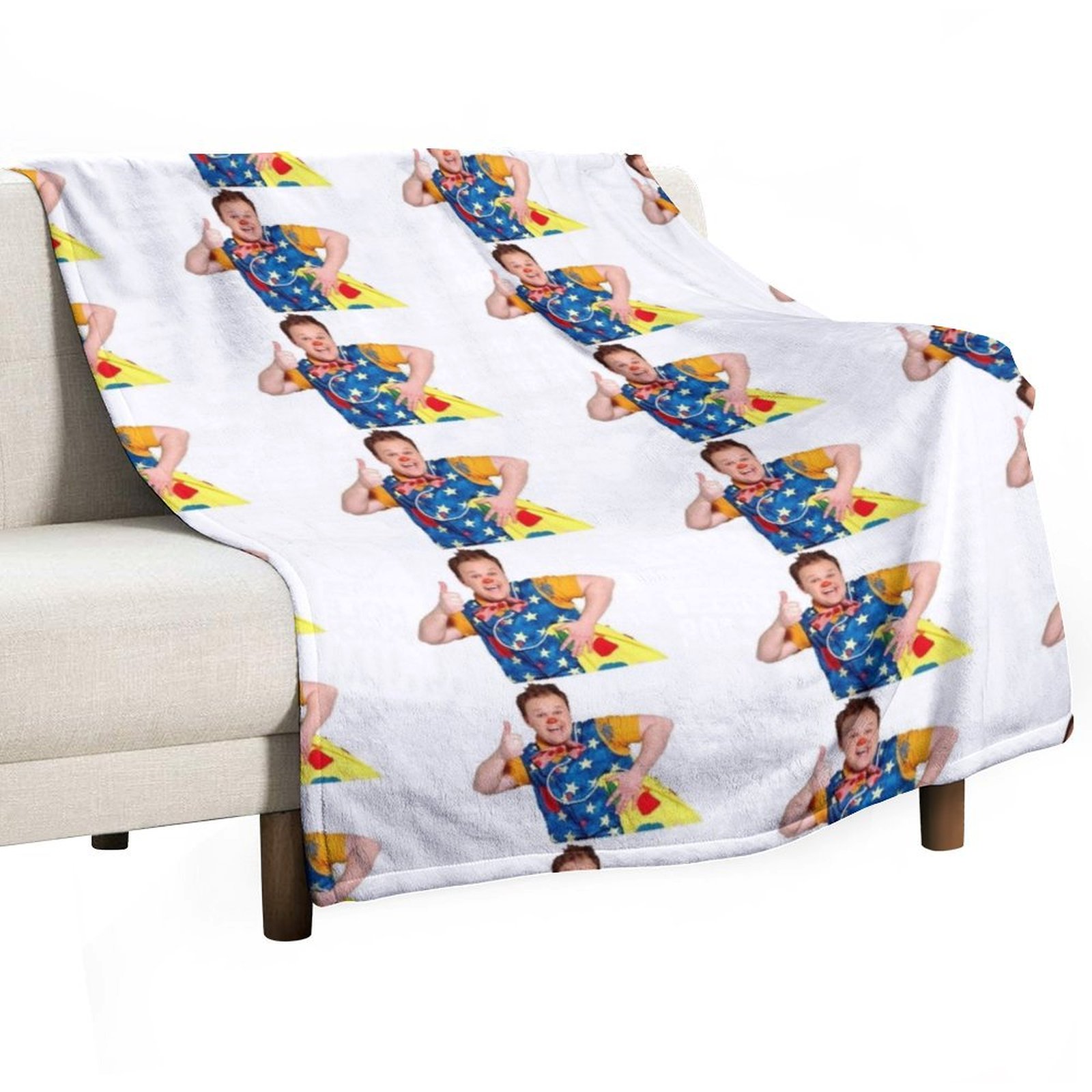 Christmas Throw Blanket - Mr Tumble Throw Deken Gezellige huisdeken