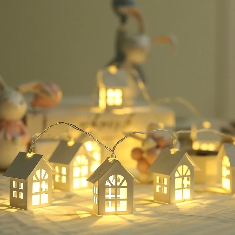 Led Fairy String Lights - 10 Led Kerst Tree House Stijl