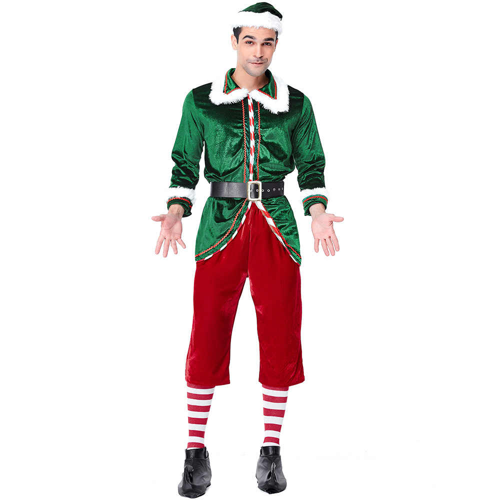 Elf Costume Christmas - Kerstman kostuum dames heren kerst elf