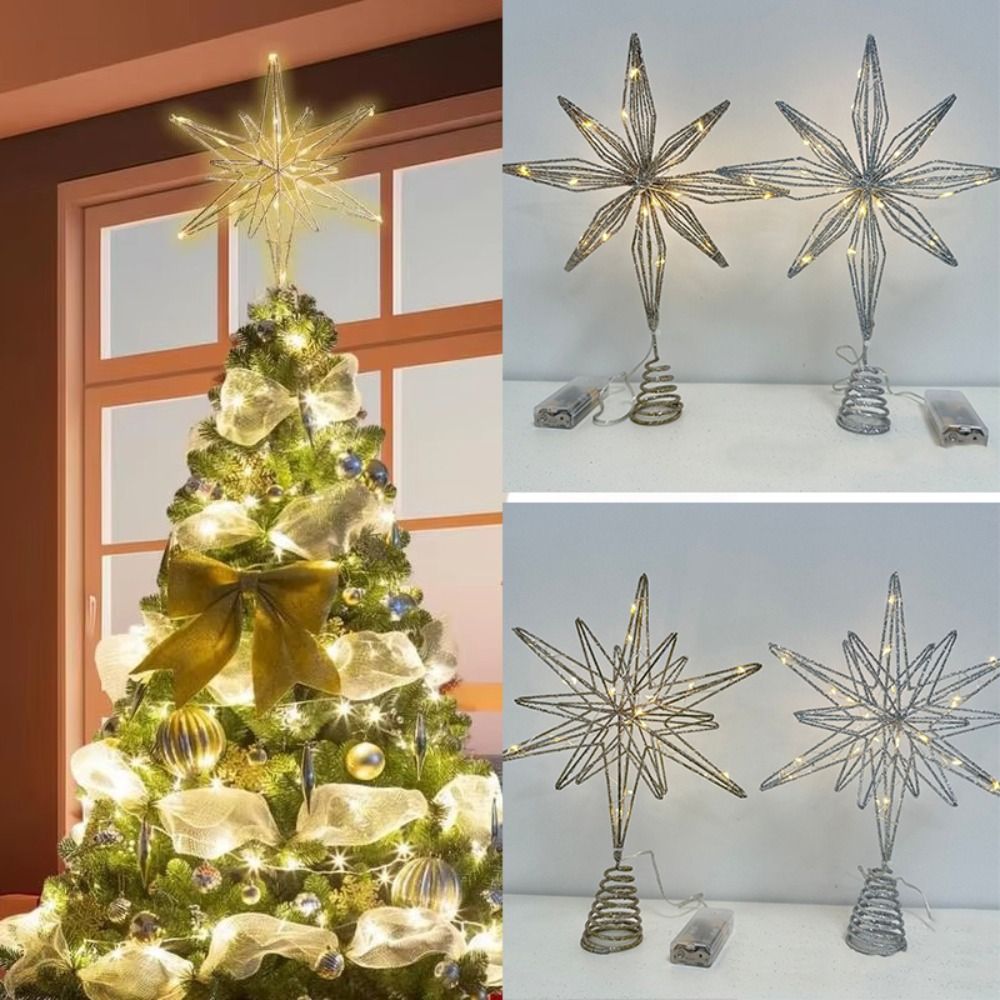 Star Tree Topper - Ster Kerstboom Topper LED Licht Lamp