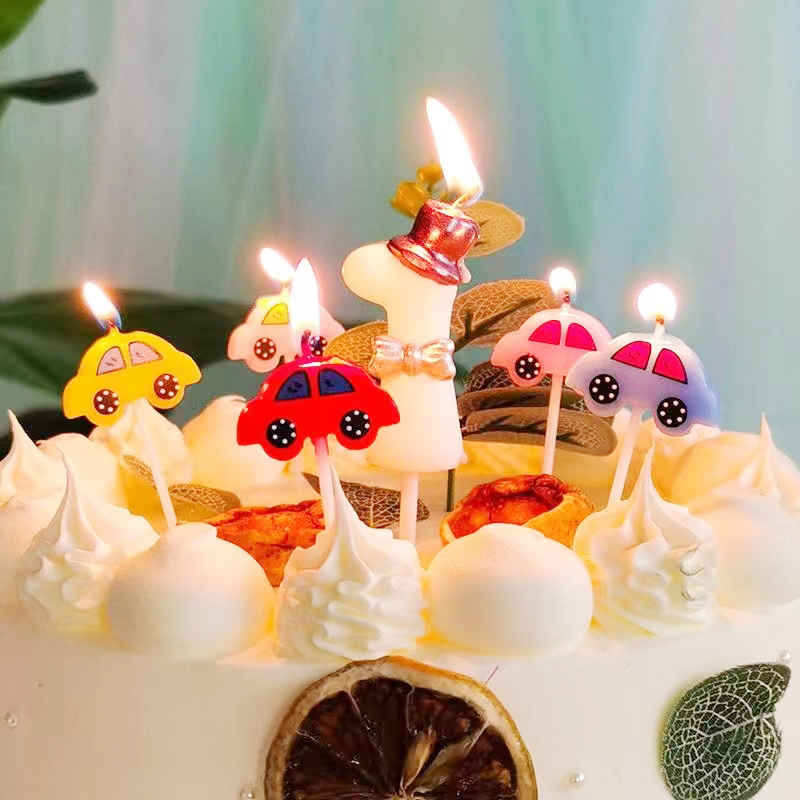 5-autozarsen Kinderverjaardag  - Holiday Candle Set recensie en prijs