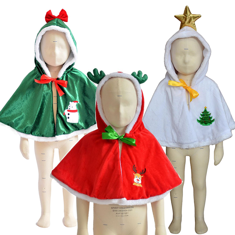 Groene Elf Kerst Poncho Met Ca - Elf Costume Christmas recensie en prijs