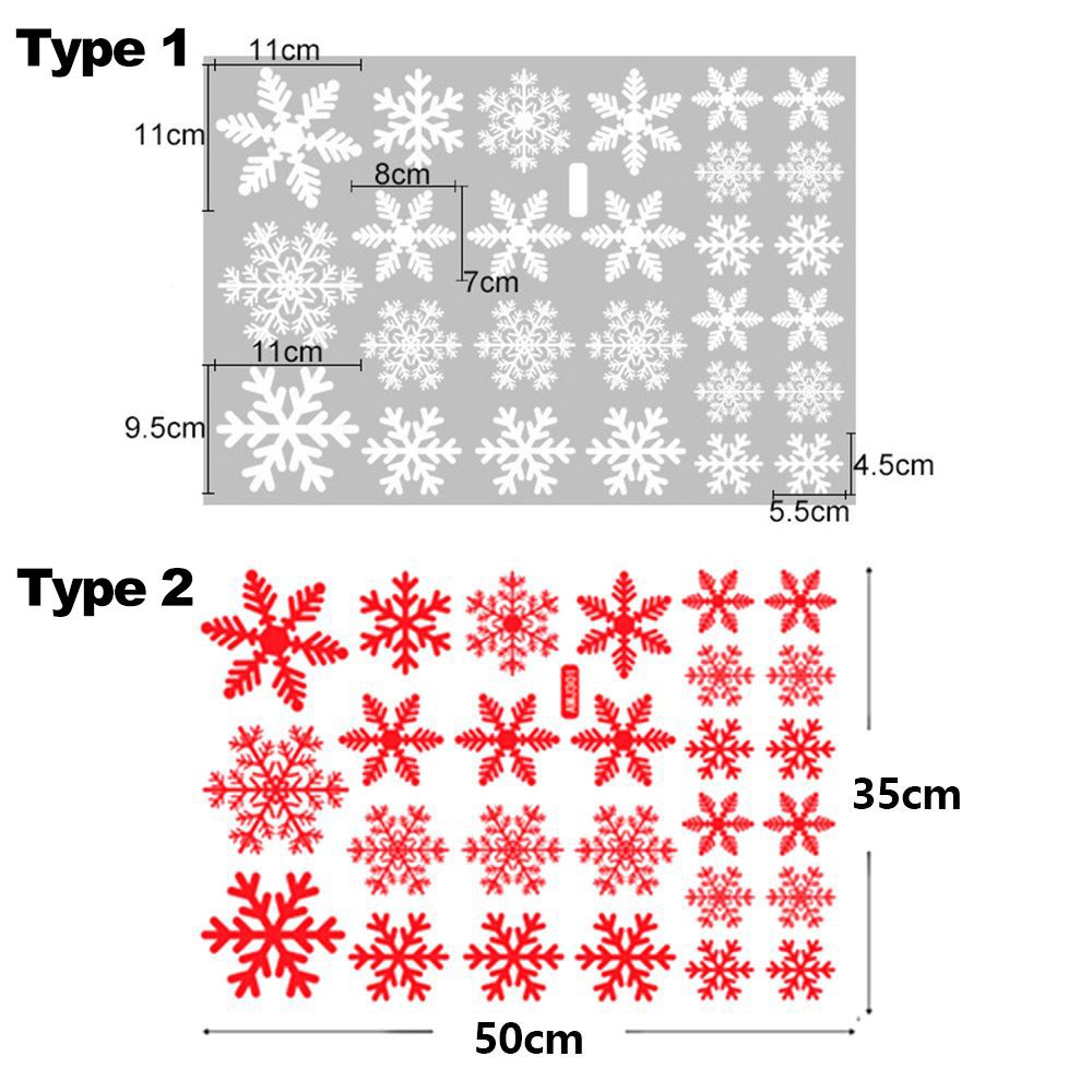 27/38 Stuks Cadeau Xmas Festiv - Snowflake Window Decal recensie en prijs