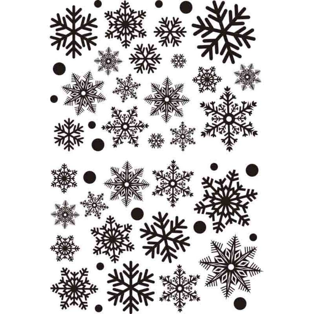 30 stuks PVC Kerst Sneeuwvlokk - Snowflake Window Decal recensie en prijs
