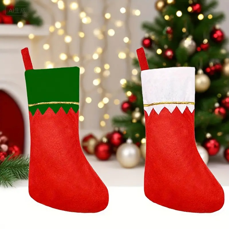Vakantie Kerstsok Open haard H - Christmas Stocking Hanging recensie en prijs