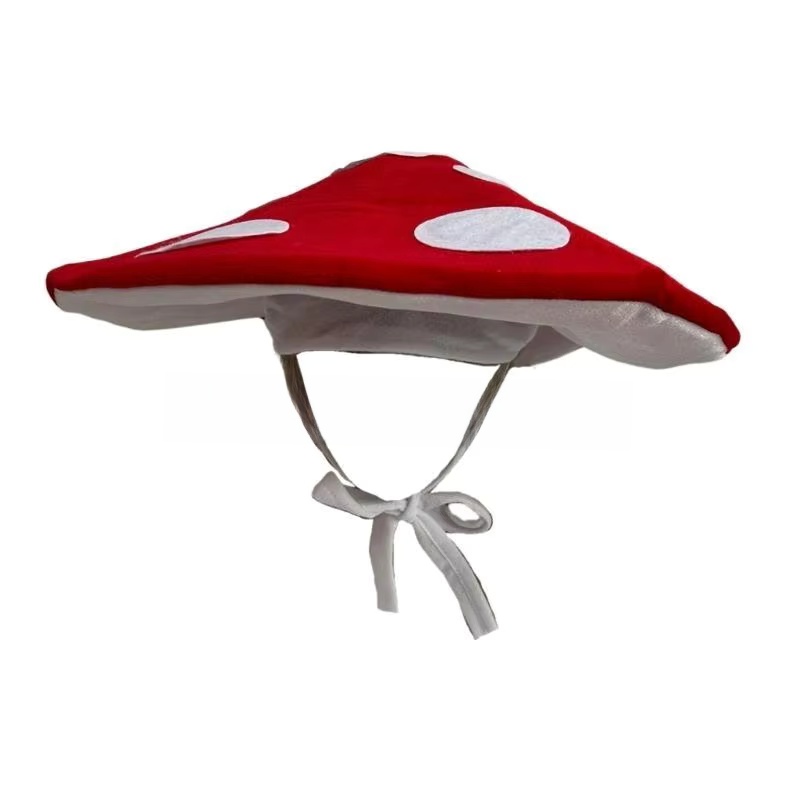 Paddestoelhoed voor Halloween- - Santa Hat Plush recensie en prijs