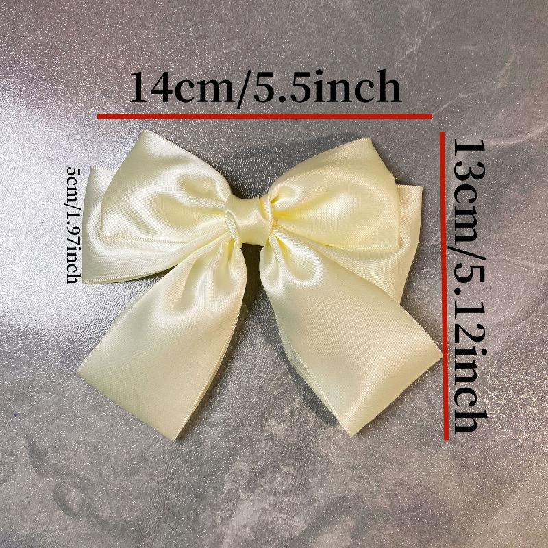 Effen Kleur Boog Lint Haar Cli - Ribbon Bow Gift recensie en prijs