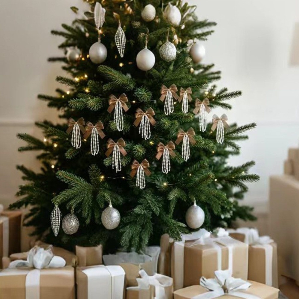 12-delige set Kerstboom strikk - Gift Box Wrap Set recensie en prijs