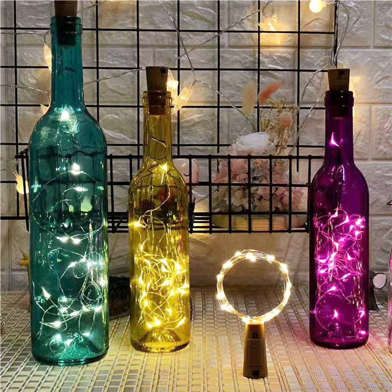 6 stks 20led Wijnfles met Kurk - Led Fairy String Lights recensie en prijs