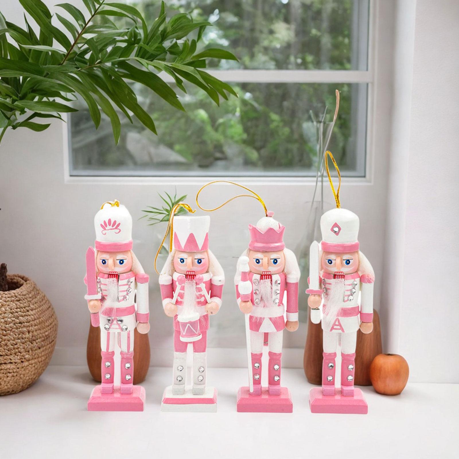 4x houten notenkraker soldaat  - Nutcracker Figurine recensie en prijs