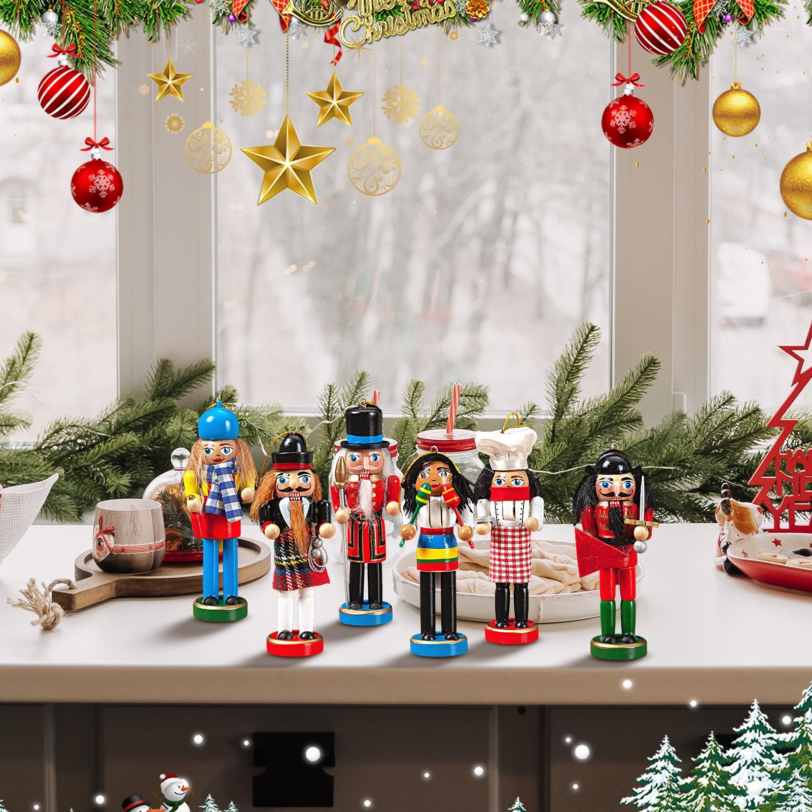 Notenkraker Kerst Decor 6-deli - Nutcracker Figurine recensie en prijs