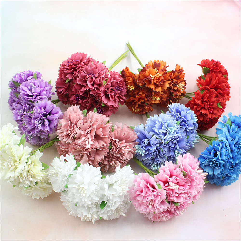18 STKS Kunstbloemen Boeket Me - Christmas Wreath Fake recensie en prijs