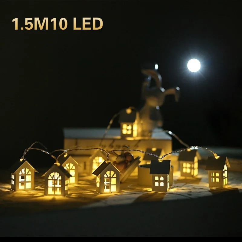 10 Led Kerst Tree House Stijl  - Led Fairy String Lights recensie en prijs