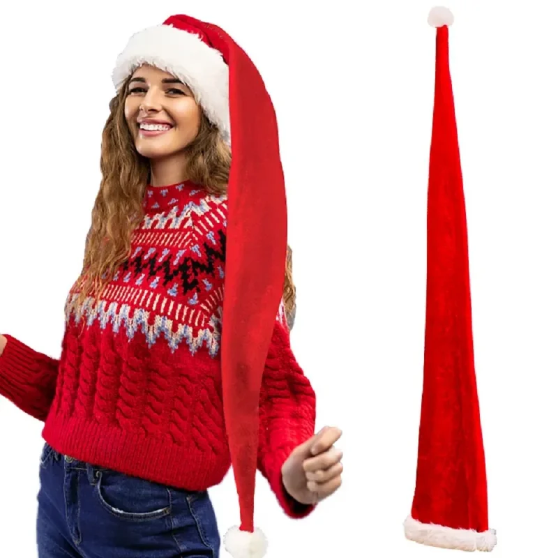 Zachte Pluche Extra Lange Kers - Santa Hat Plush recensie en prijs
