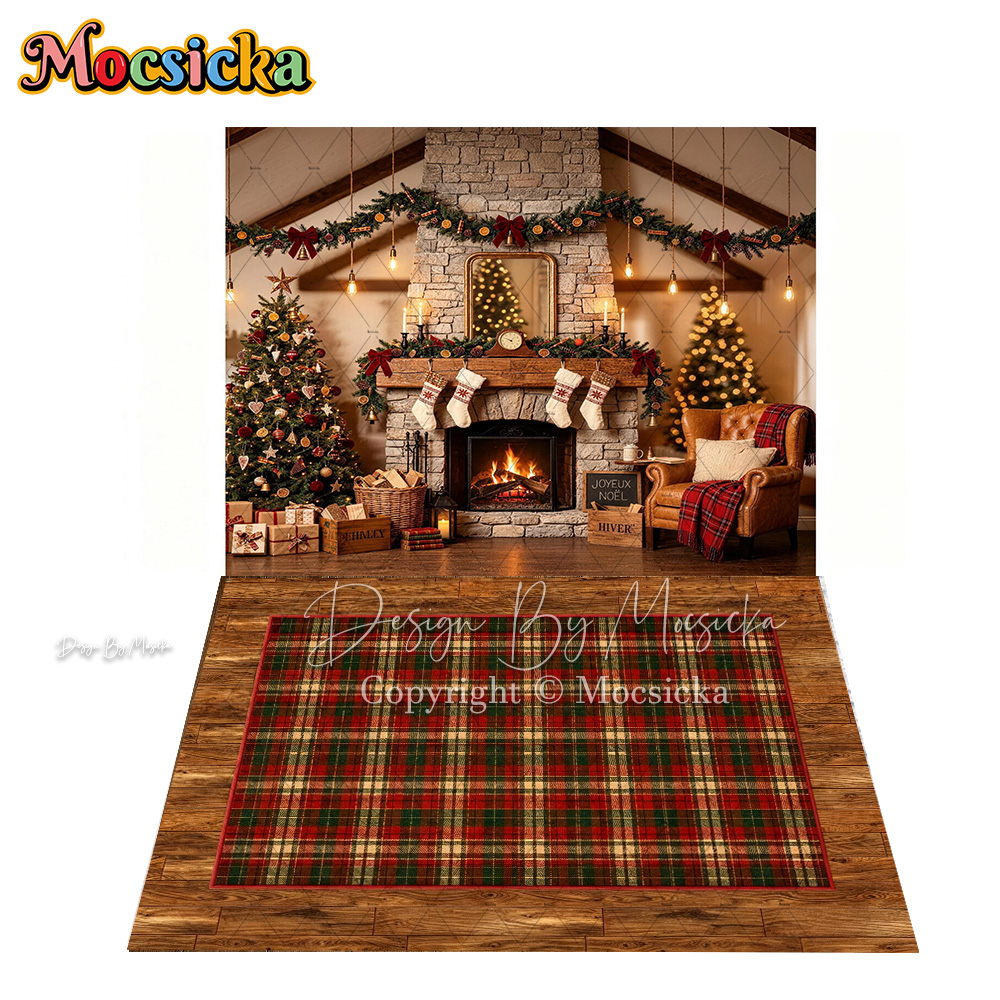 Mocsicka Retro Cabin Kerstkame - Christmas Throw Blanket recensie en prijs