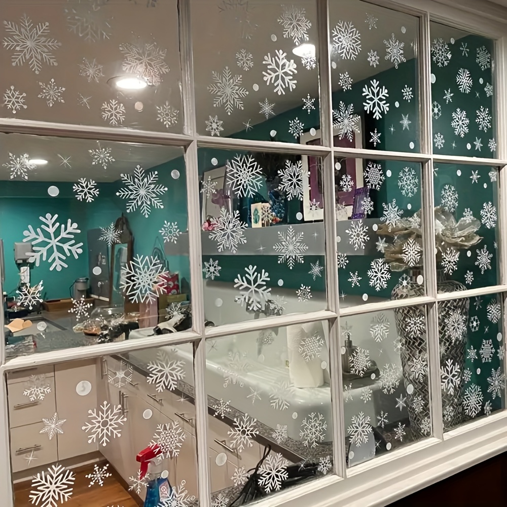 137 stuks winter sneeuwvlok st - Snowflake Window Decal recensie en prijs