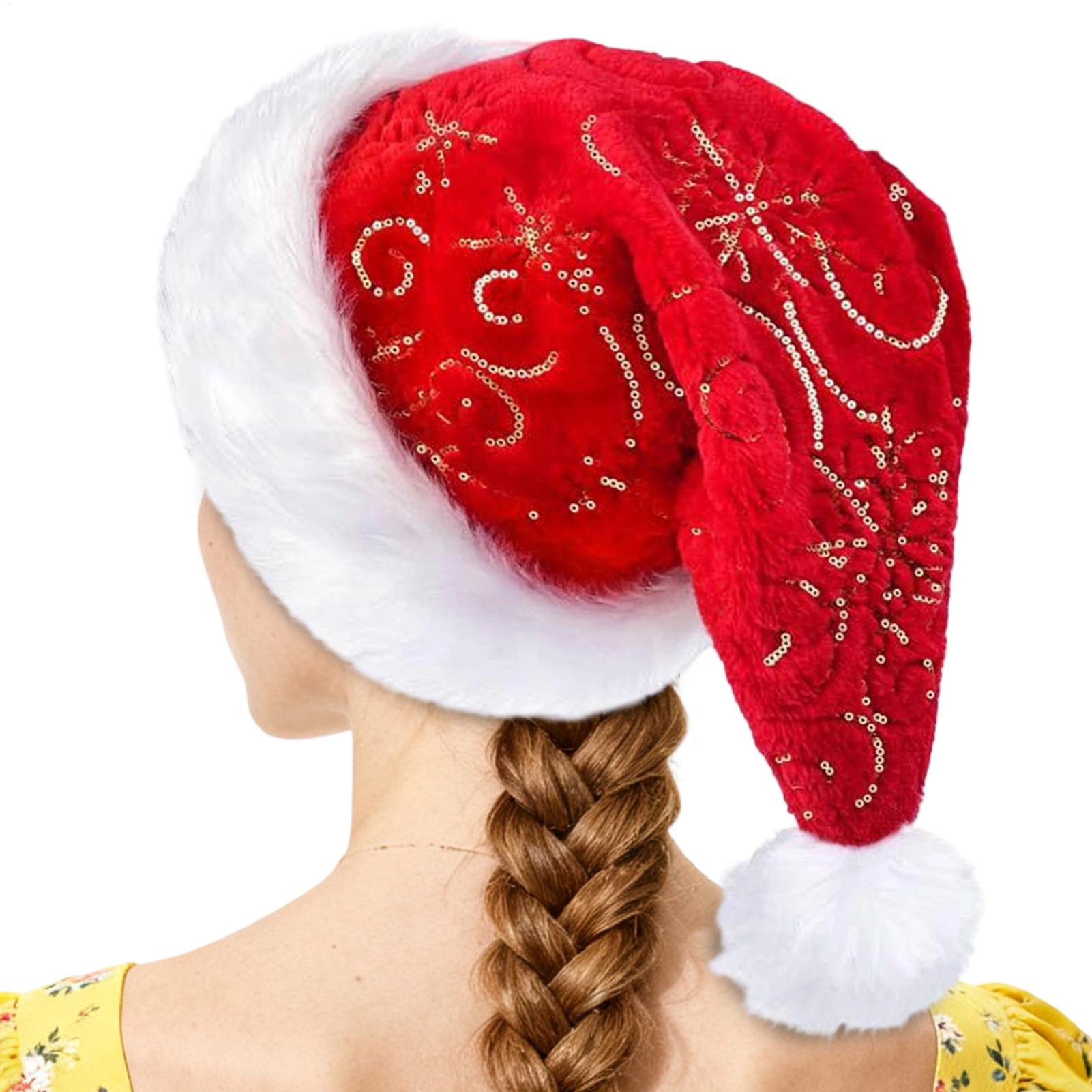 Pluche kerstmuts Draagbare win - Santa Hat Plush recensie en prijs