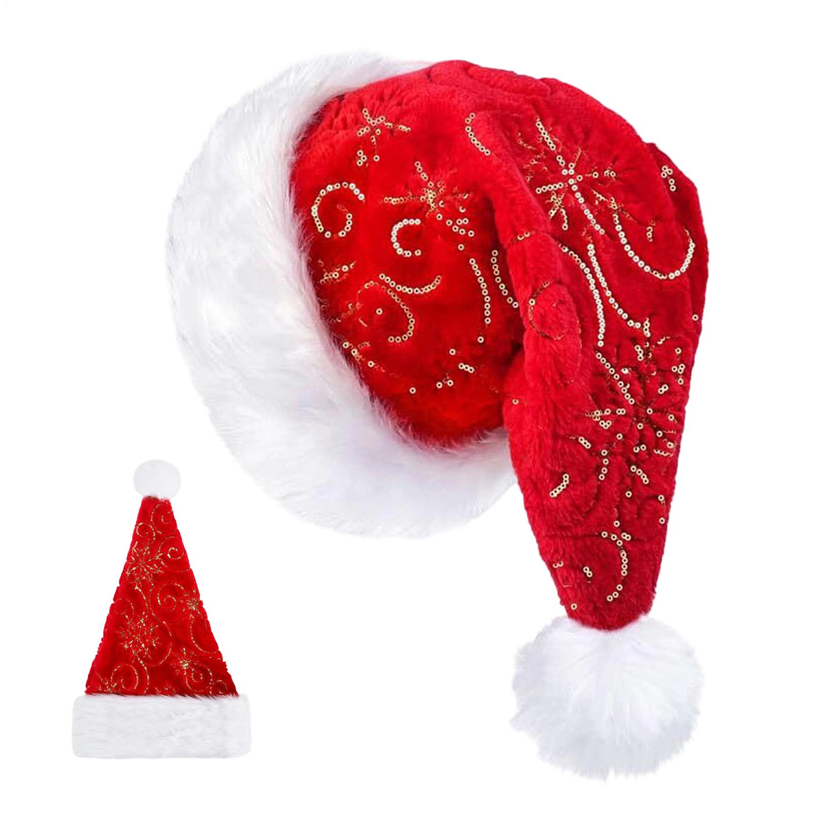 Pluche kerstmuts Draagbare win - Santa Hat Plush recensie en prijs