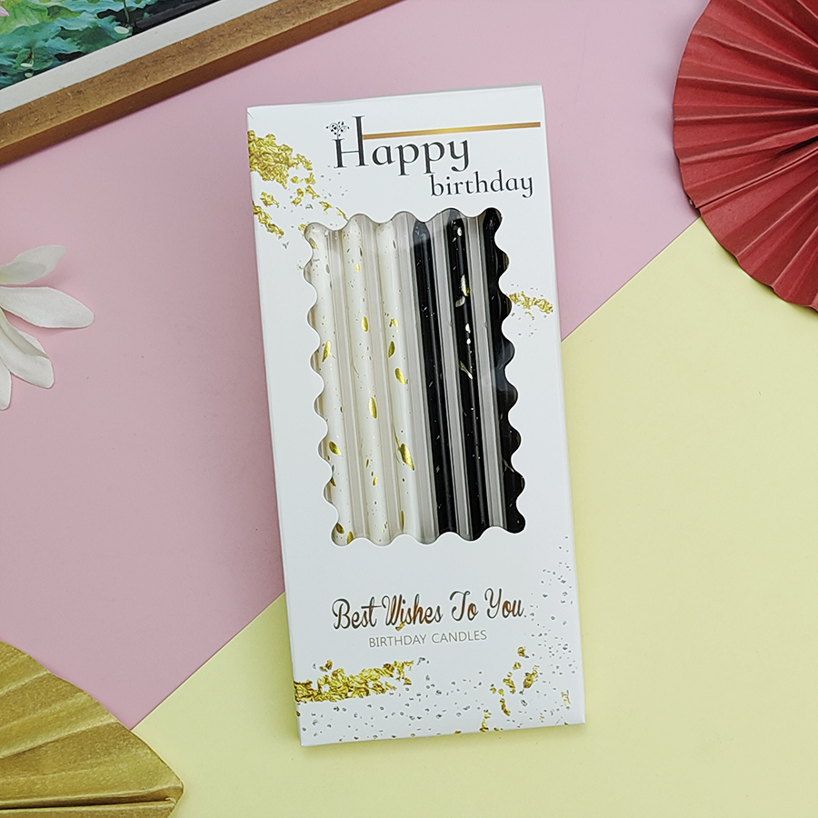 6 Stuks Kaarsen Happy Birthday - Holiday Candle Set recensie en prijs