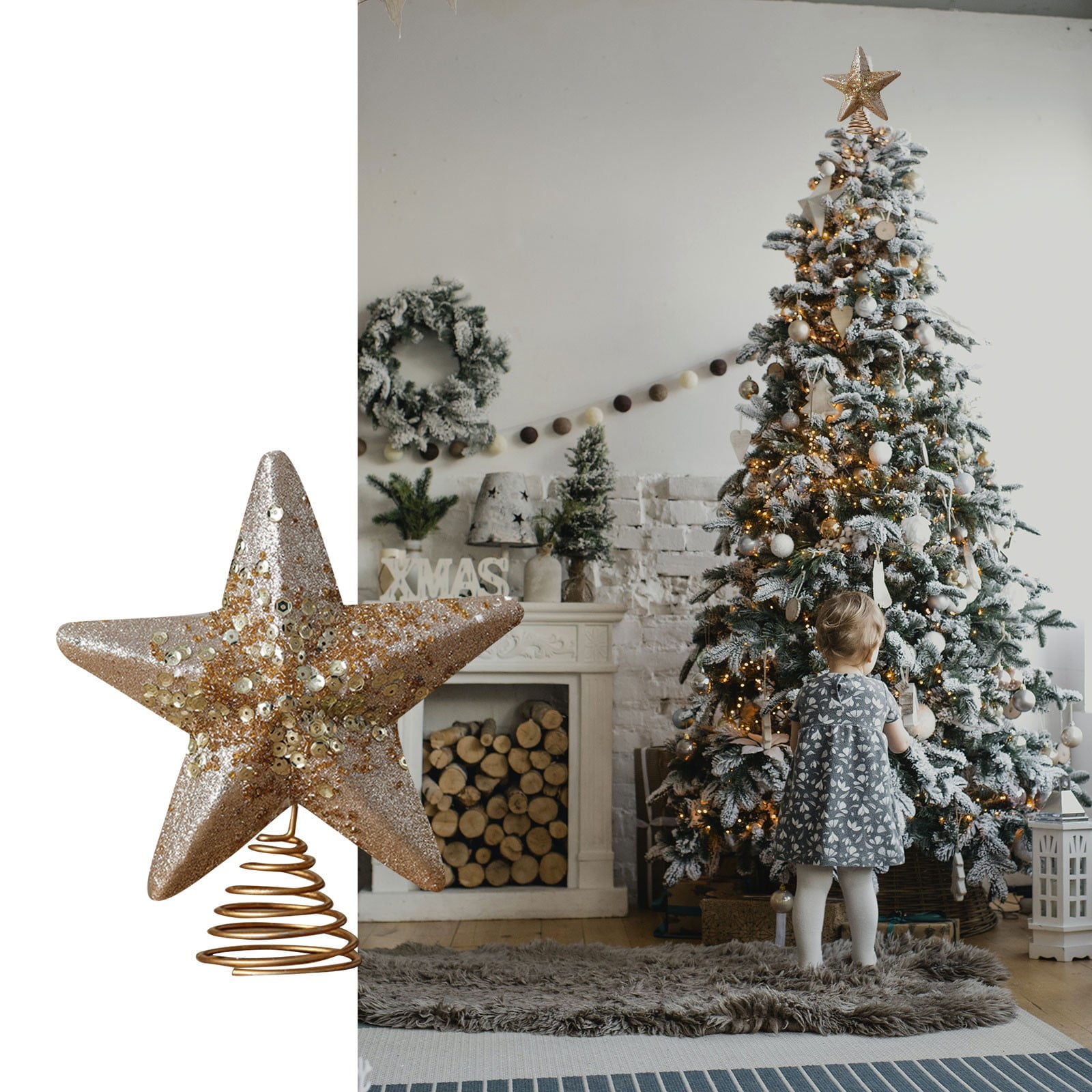 Kerstboom Top Ster Decoratie G - Star Tree Topper recensie en prijs