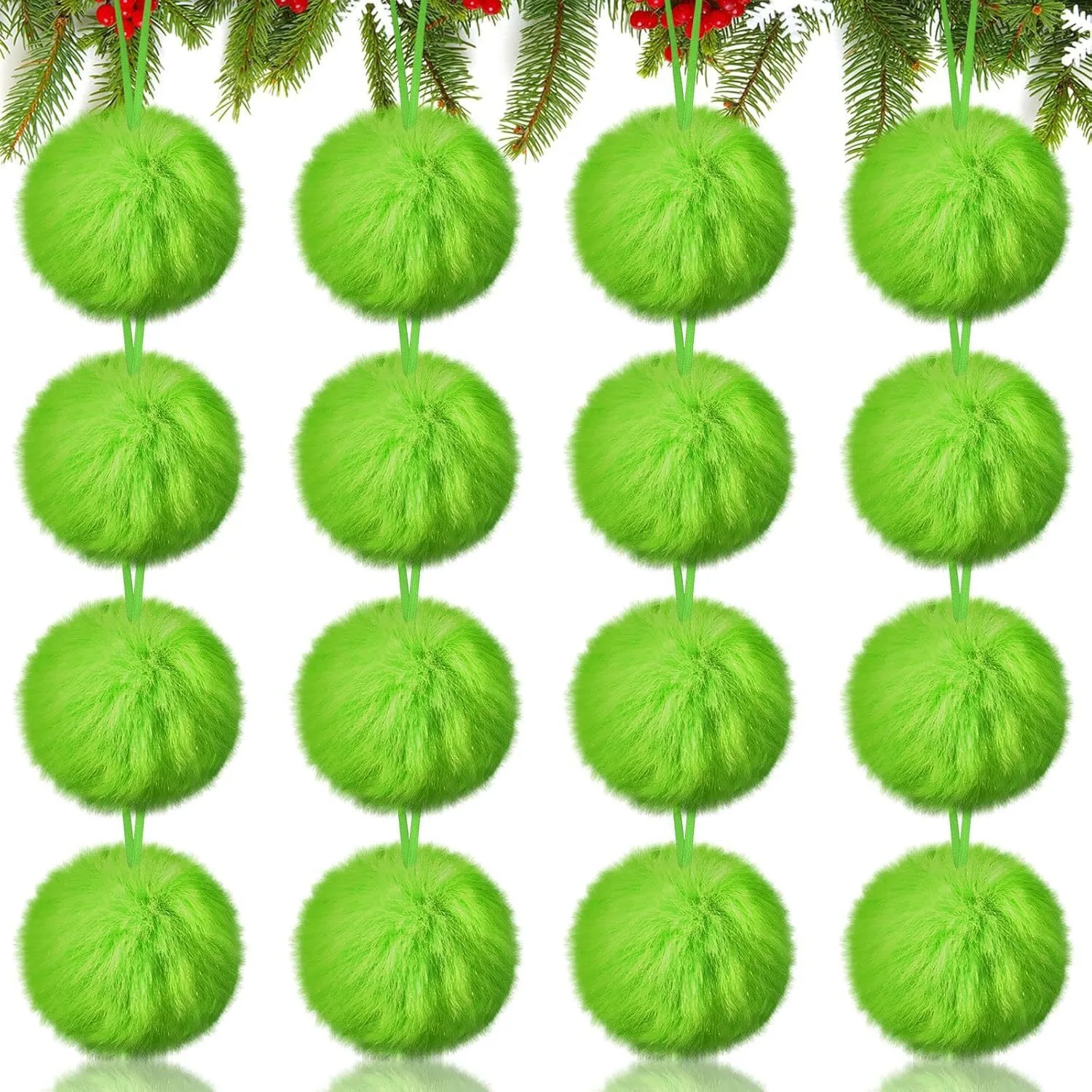 Kerst Groene Lange Pluche Bal  - Santa Hat Plush recensie en prijs