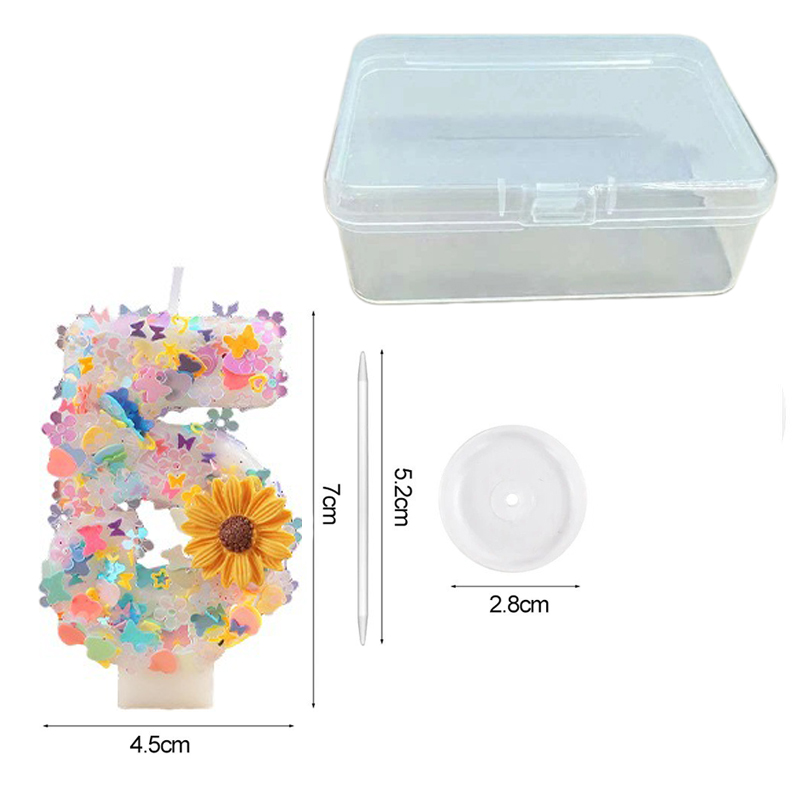 Zonnebloem Nummerkaarsen 0-9 K - Holiday Candle Set recensie en prijs