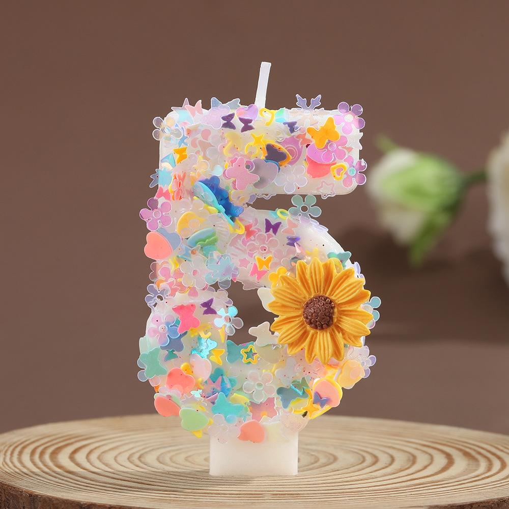 Zonnebloem Nummerkaarsen 0-9 K - Holiday Candle Set recensie en prijs