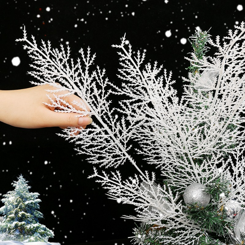 Kerst Witte Kunstmatige Dennen - Christmas Wreath Fake recensie en prijs