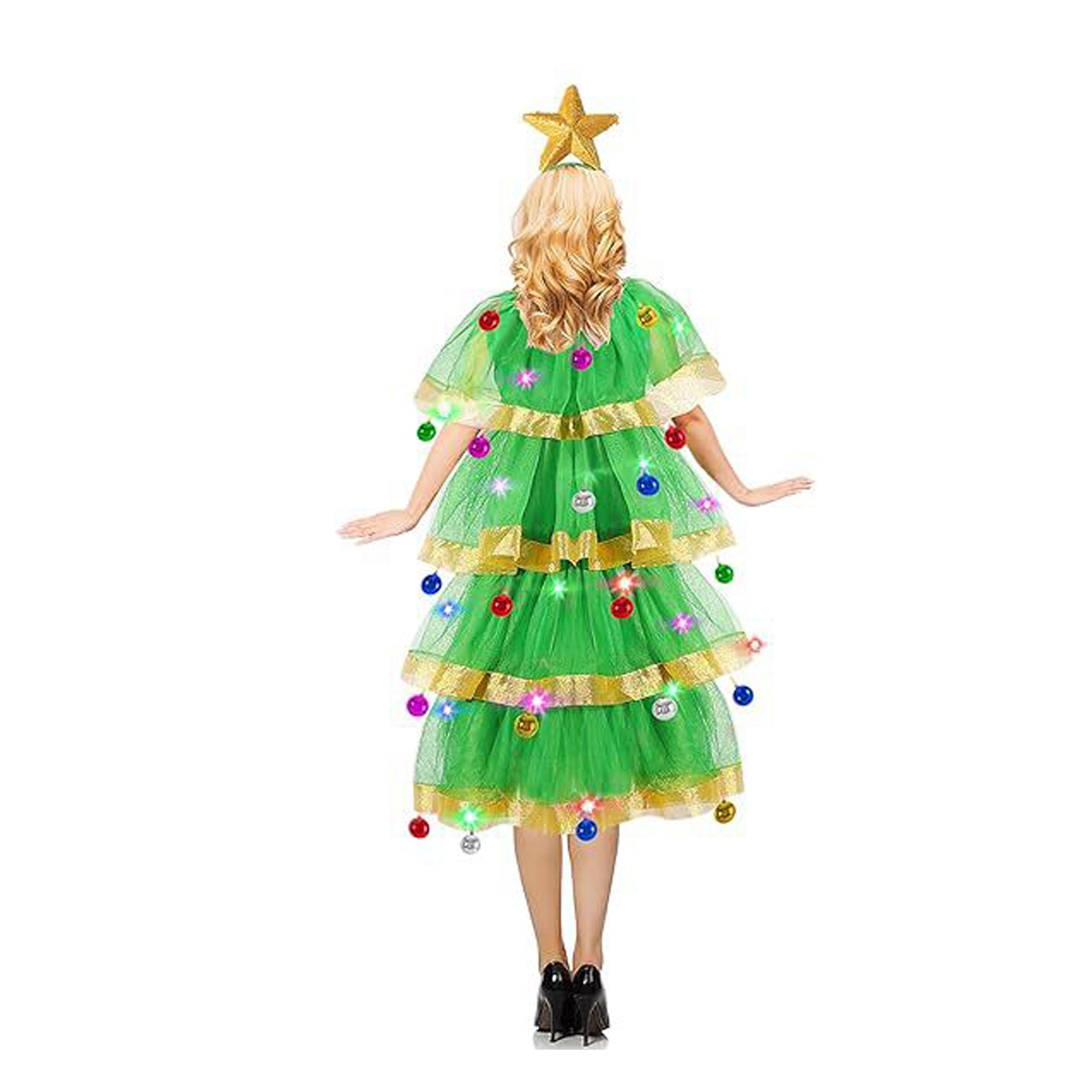 Kerst Dame Kerstboom Feest Pre - Elf Costume Christmas recensie en prijs