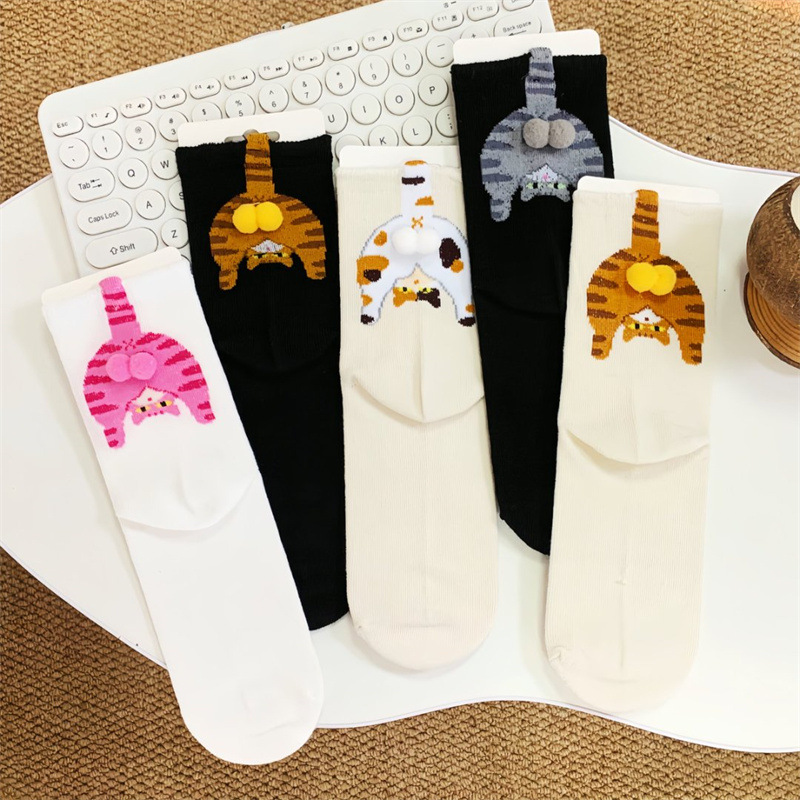 Paar Cat Egg Sokken 3D Grappig - Christmas Stocking Hanging recensie en prijs