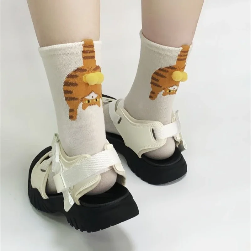 Paar Cat Egg Sokken 3D Grappig - Christmas Stocking Hanging recensie en prijs