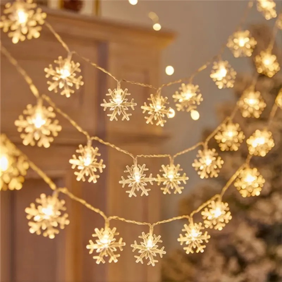 10/20/40 LED Sneeuwvlok String - Led Fairy String Lights recensie en prijs