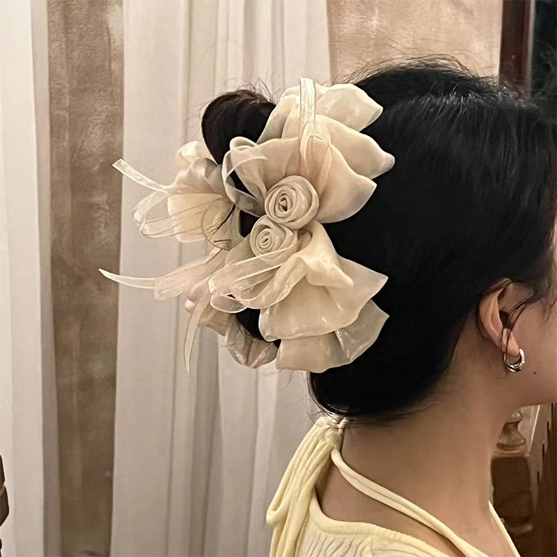 Nieuwe Zoete Mode Roos Haarspe - Ribbon Bow Gift recensie en prijs