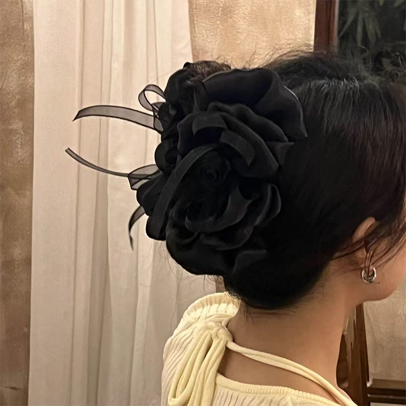 Nieuwe Zoete Mode Roos Haarspe - Ribbon Bow Gift recensie en prijs