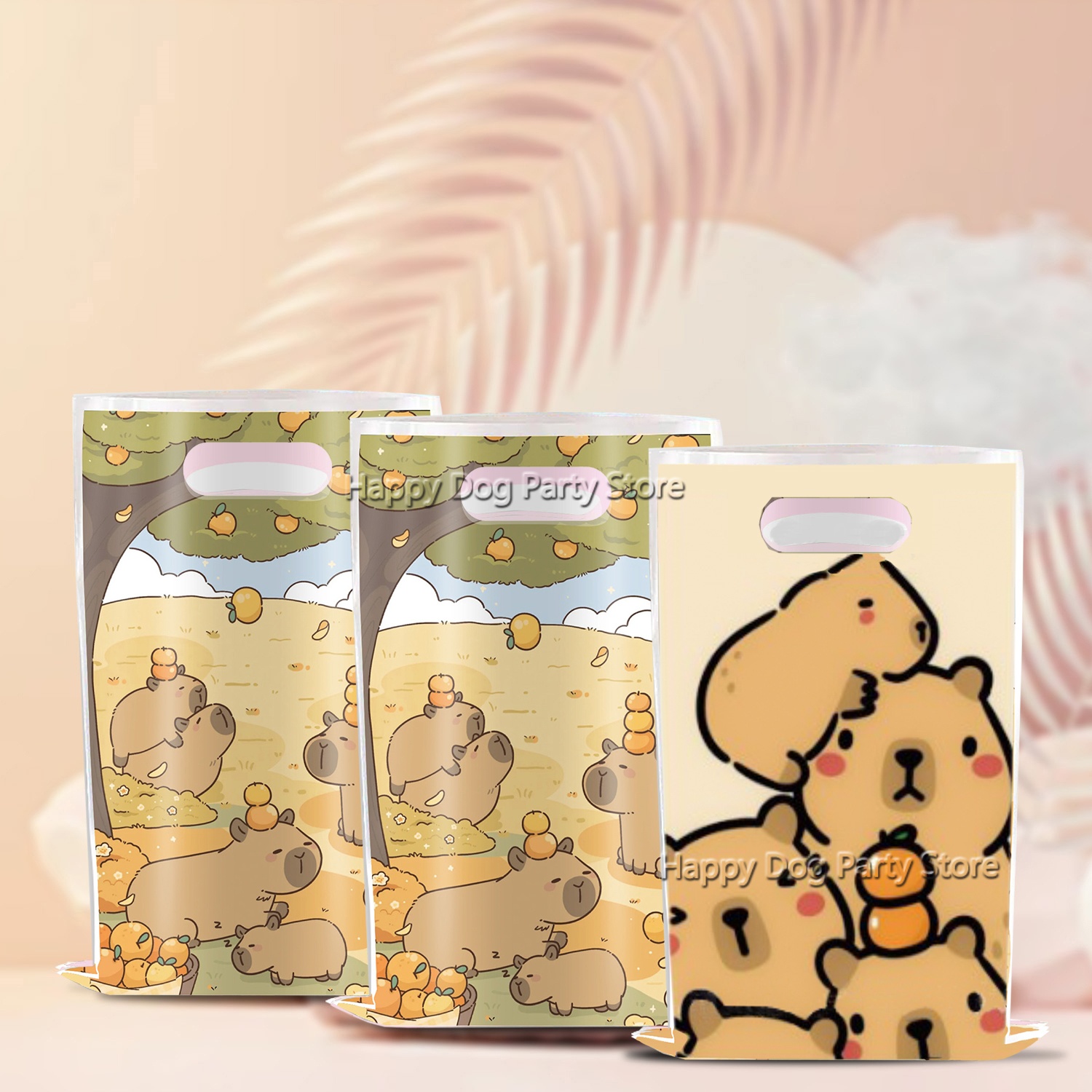 Cartoon Capibara Feestartikele - Gift Box Wrap Set recensie en prijs