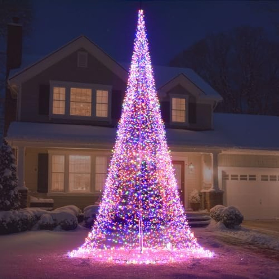 Buiten vlaggenmast LED kerstbo - Christmas Lights Outdoor recensie en prijs