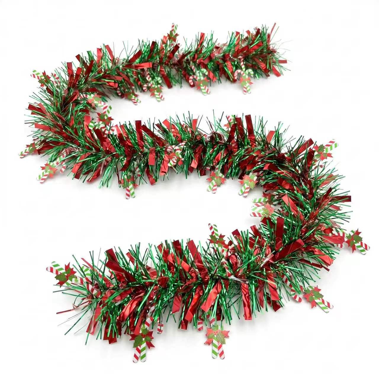2M Kersttinsel Garland Iridesc - Tinsel Garland Decoration recensie en prijs