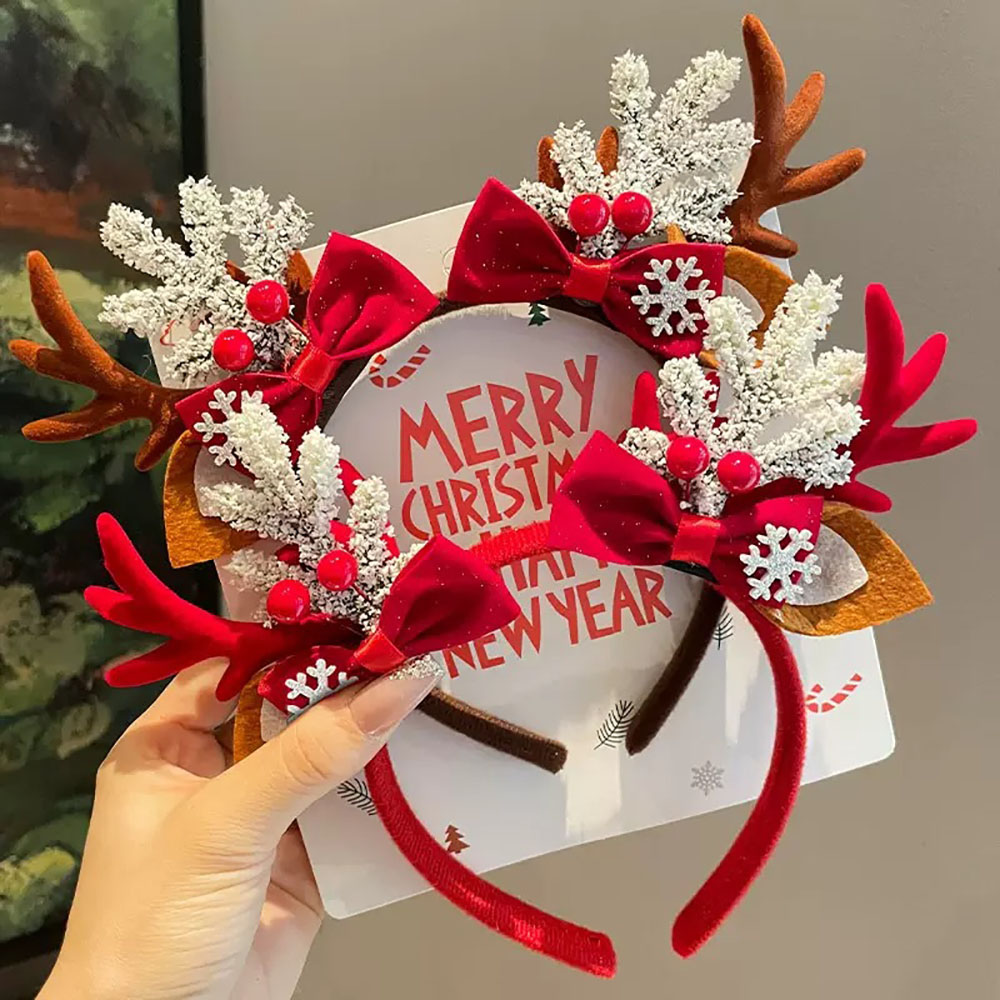 Leuke haaraccessoires Fluwelen - Reindeer Antlers Headband recensie en prijs