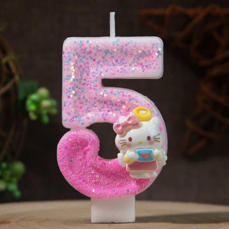 Hello Kitty 0-9 Nummer Verjaar - Holiday Candle Set recensie en prijs