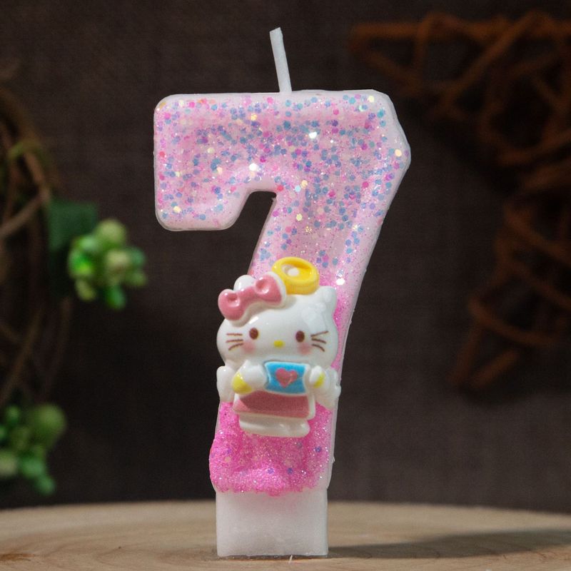 Hello Kitty 0-9 Nummer Verjaar - Holiday Candle Set recensie en prijs
