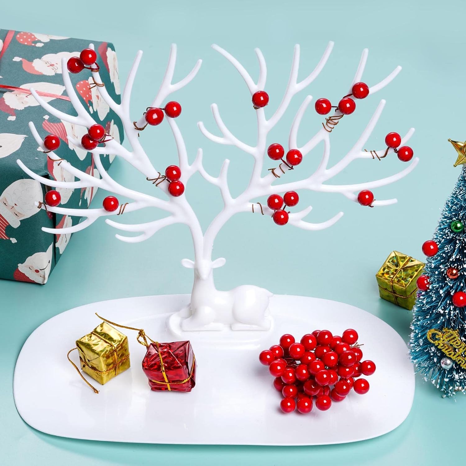 Kunstmatige Holly Bessen Mini  - Christmas Wreath Fake recensie en prijs