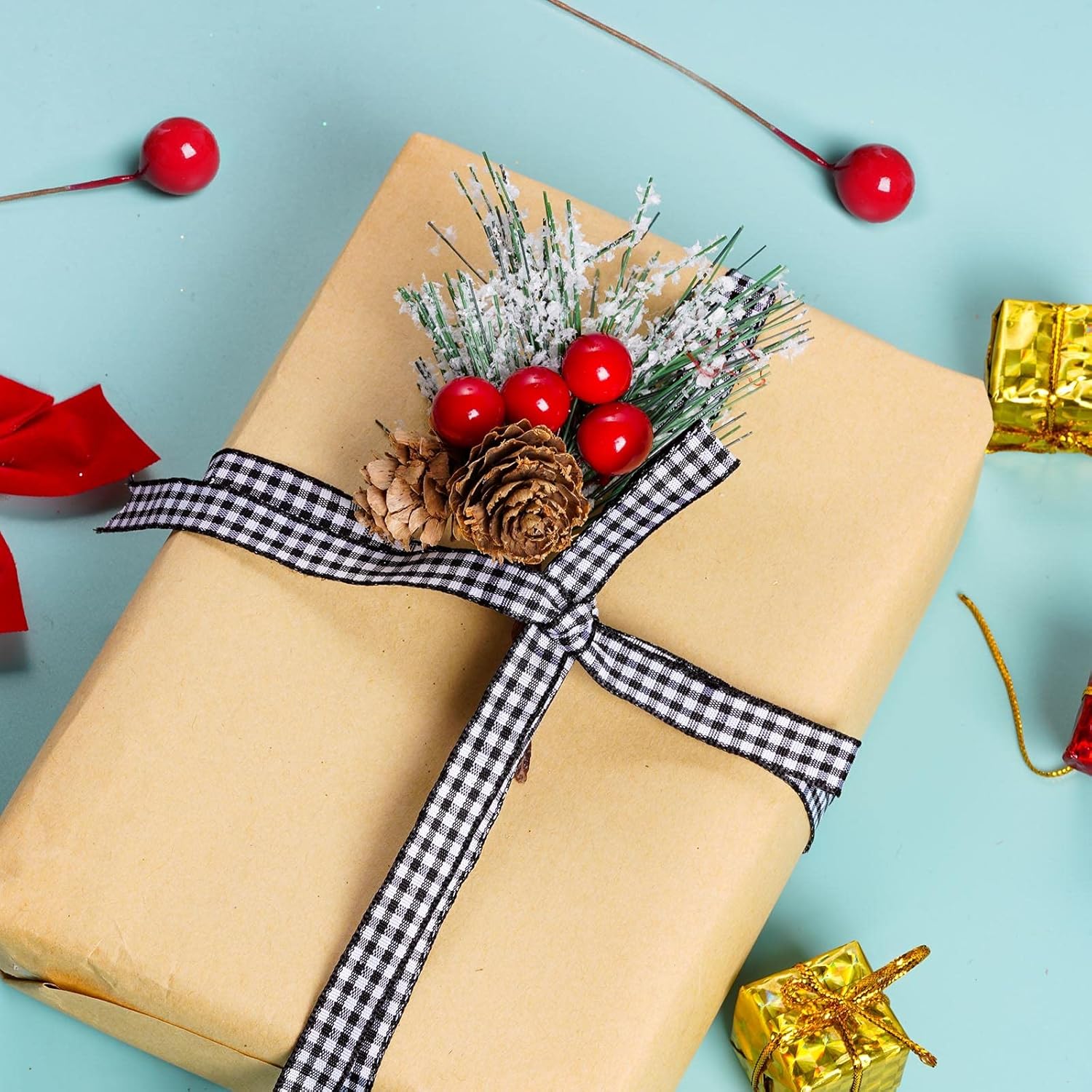 Kunstmatige Holly Bessen Mini  - Christmas Wreath Fake recensie en prijs