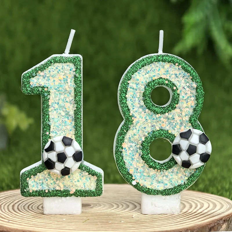 3D Voetbal Nummerkaarsen 0-9 G - Holiday Candle Set recensie en prijs