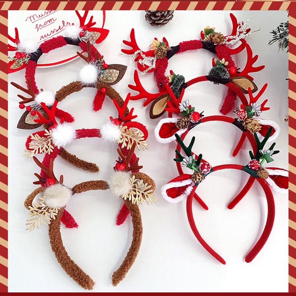 Kerstdecoratie Kerst hoofdband - Reindeer Antlers Headband recensie en prijs