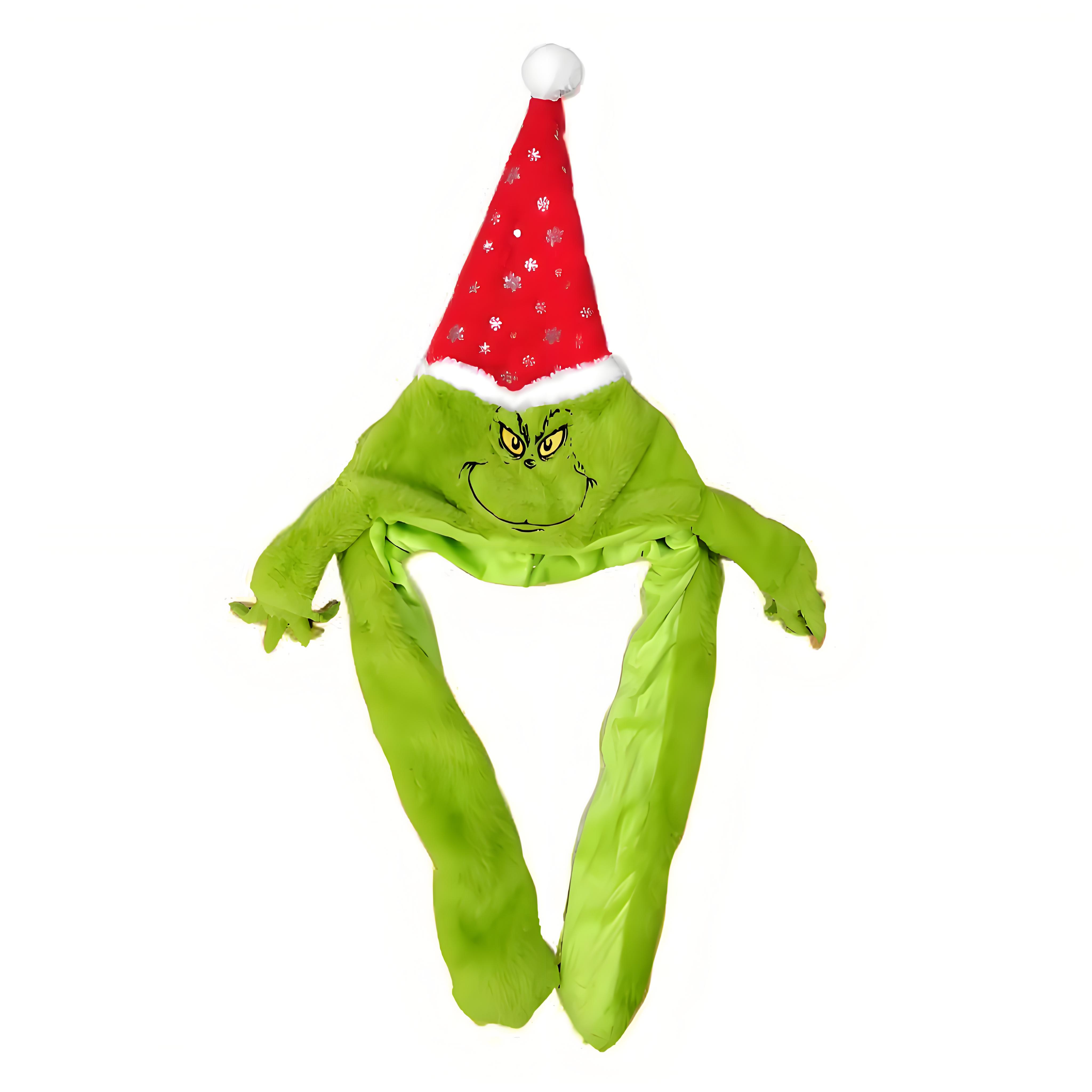 Pluche Grincese Hoed Cap Sjaal - Santa Hat Plush recensie en prijs
