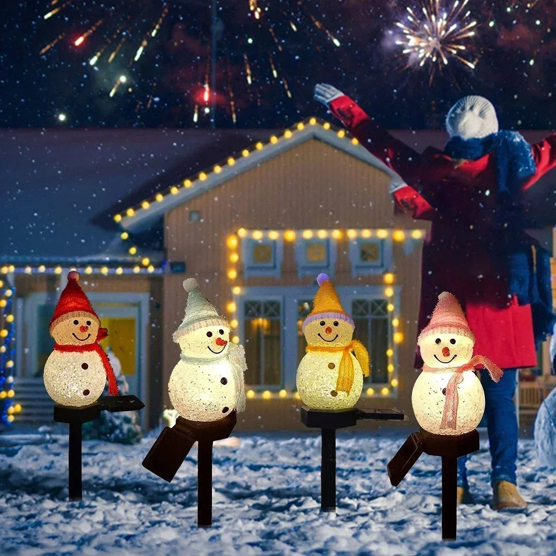 Kerstsneeuwman Solar Garden Li - Christmas Lights Outdoor recensie en prijs