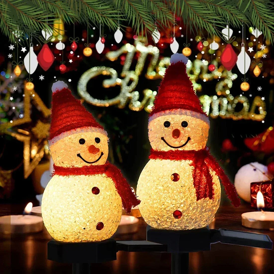 Kerstsneeuwman Solar Garden Li - Christmas Lights Outdoor recensie en prijs