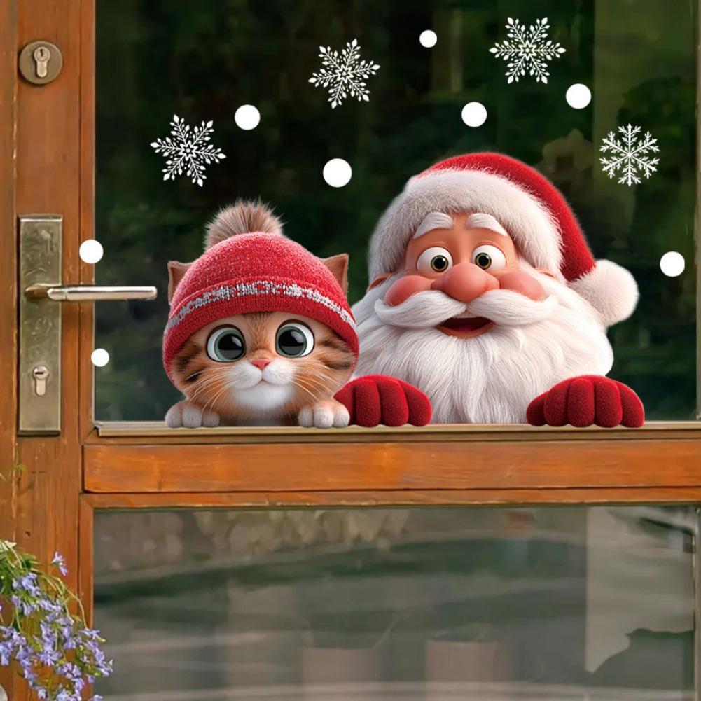 Kerst raamdeur spiegelstickers - Snowflake Window Decal recensie en prijs