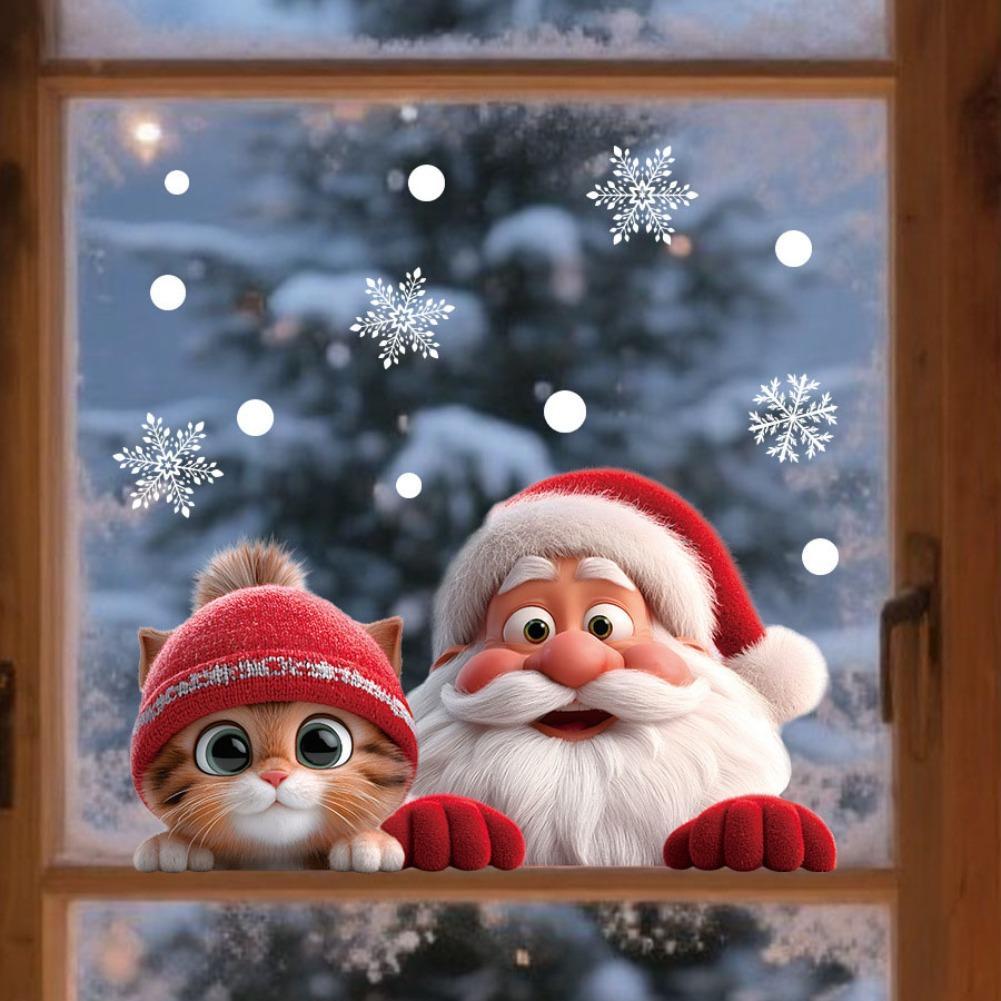 Kerst raamdeur spiegelstickers - Snowflake Window Decal recensie en prijs